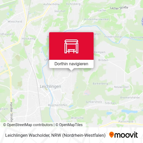 Leichlingen Wacholder Karte