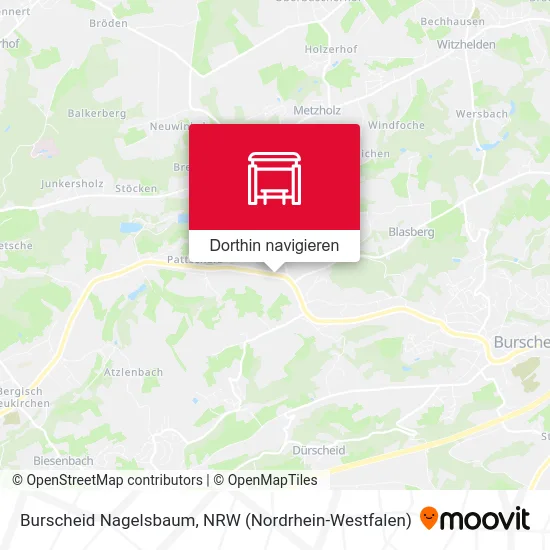 Burscheid Nagelsbaum Karte