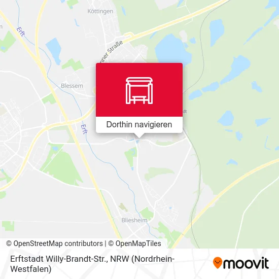 Erftstadt Willy-Brandt-Str. Karte