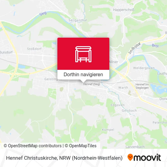 Hennef Christuskirche Karte