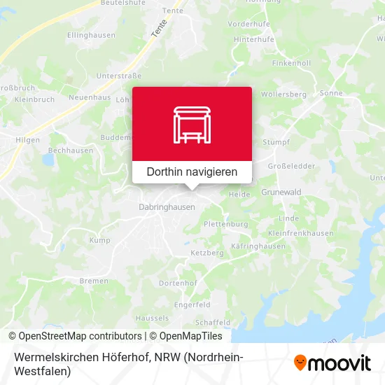 Wermelskirchen Höferhof Karte