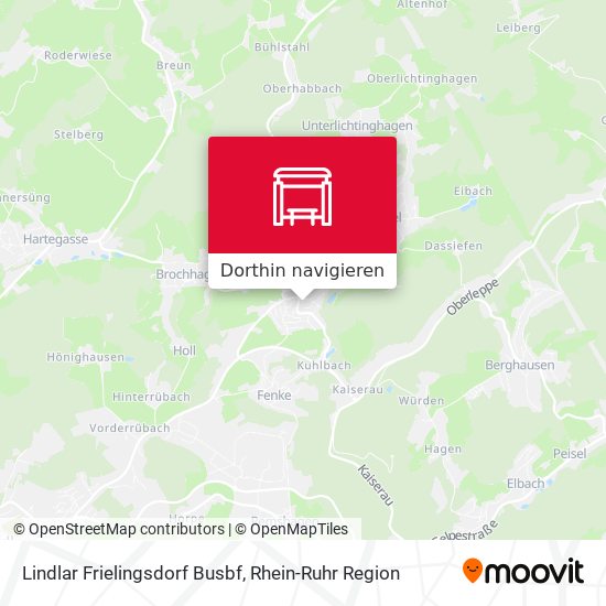 Lindlar Frielingsdorf Busbf Karte