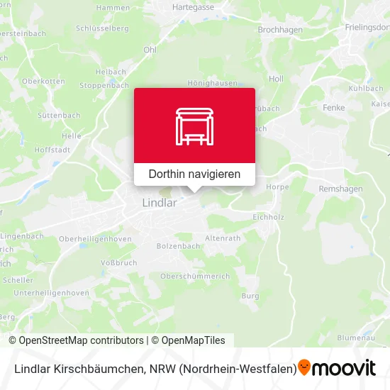 Lindlar Kirschbäumchen Karte