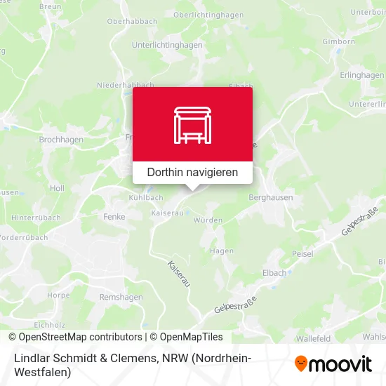 Lindlar Schmidt & Clemens Karte