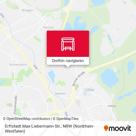 Erftstadt Max-Liebermann-Str. Karte