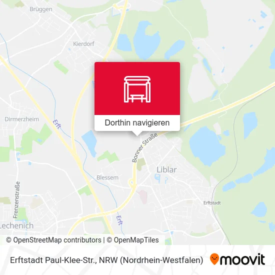 Erftstadt Paul-Klee-Str. Karte