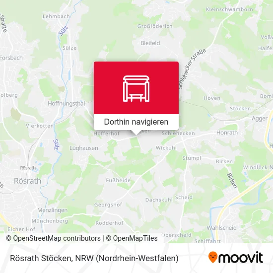 Rösrath Stöcken Karte