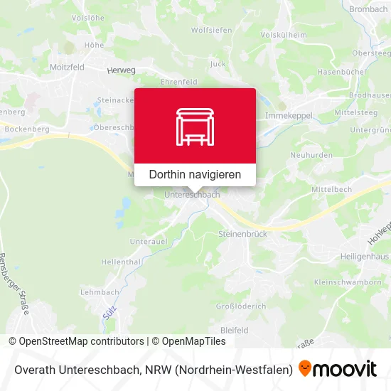 Overath Untereschbach Karte