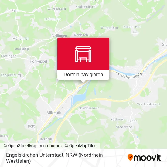 Engelskirchen Unterstaat Karte