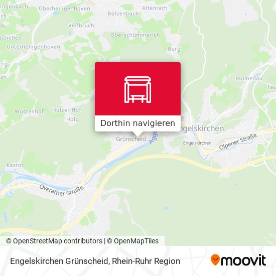 Engelskirchen Grünscheid Karte