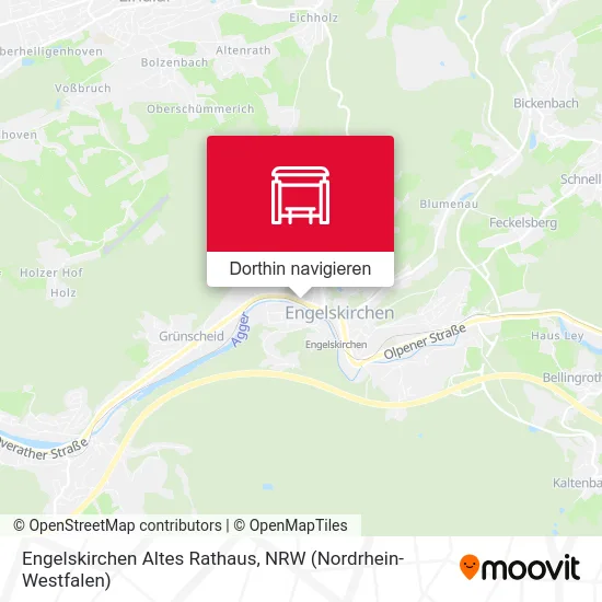 Engelskirchen Altes Rathaus Karte