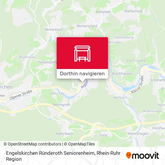 Engelskirchen Ründeroth Seniorenheim Karte