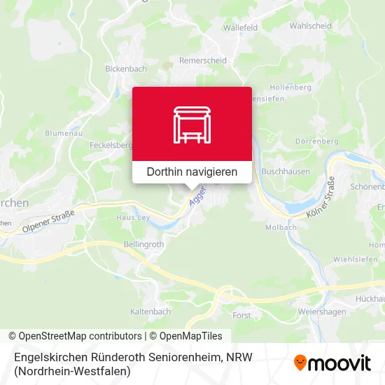 Engelskirchen Ründeroth Seniorenheim Karte
