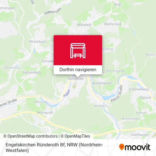 Engelskirchen Ründeroth Bf Karte