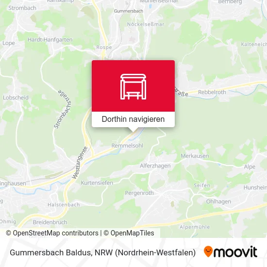 Gummersbach Baldus Karte