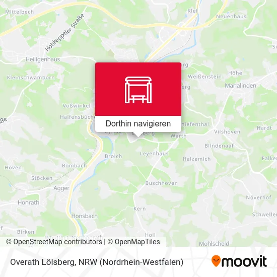 Overath Lölsberg Karte