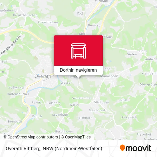 Overath Rittberg Karte