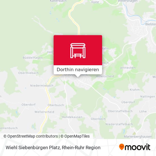 Wiehl Siebenbürgen Platz Karte