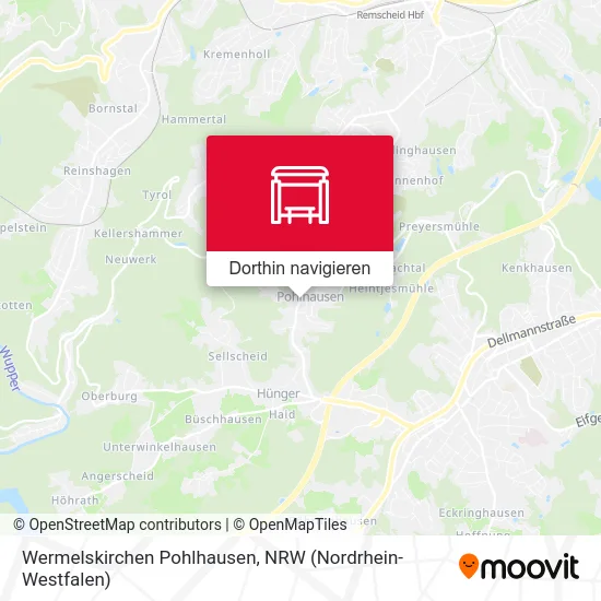 Wermelskirchen Pohlhausen Karte