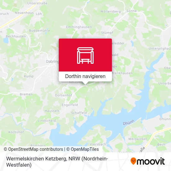 Wermelskirchen Ketzberg Karte