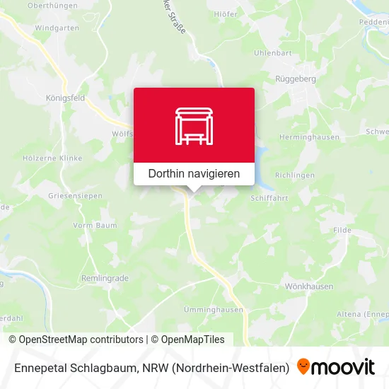 Ennepetal Schlagbaum Karte