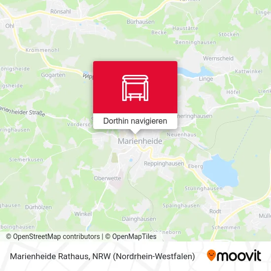 Marienheide Rathaus Karte
