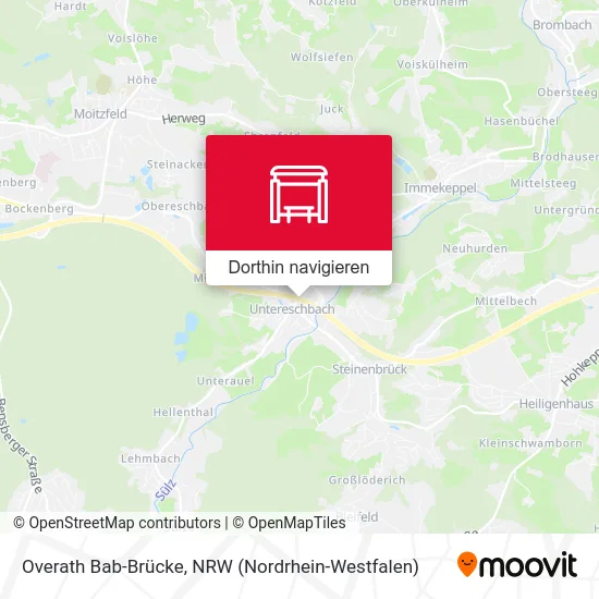 Overath Bab-Brücke Karte