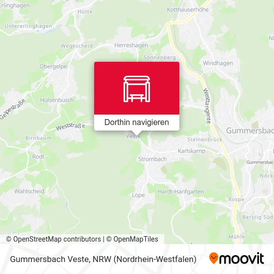 Gummersbach Veste Karte
