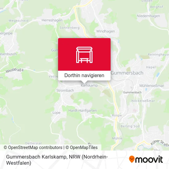 Gummersbach Karlskamp Karte