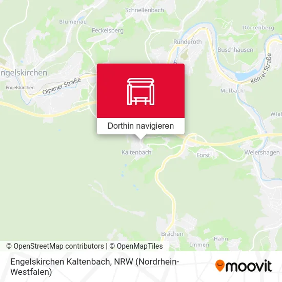 Engelskirchen Kaltenbach Karte