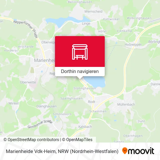 Marienheide Vdk-Heim Karte