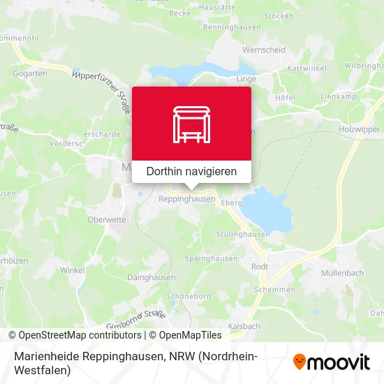 Marienheide Reppinghausen Karte