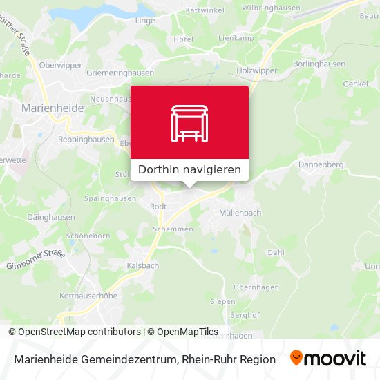 Marienheide Gemeindezentrum Karte