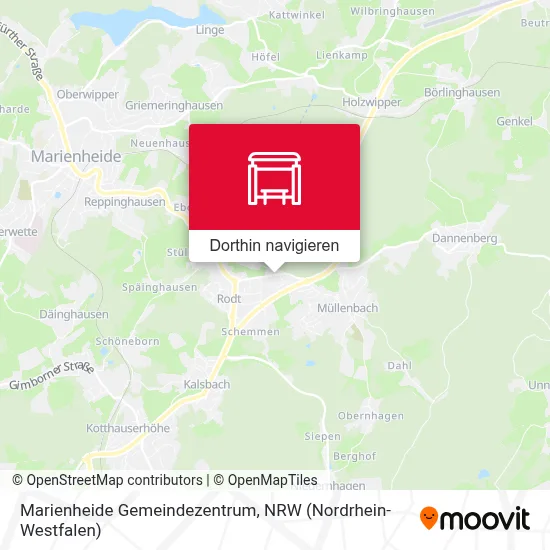 Marienheide Gemeindezentrum Karte