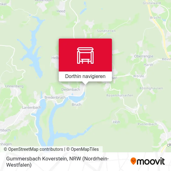 Gummersbach Koverstein Karte