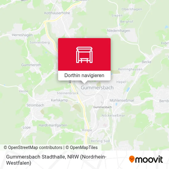 Gummersbach Stadthalle Karte