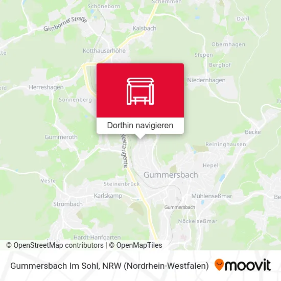 Gummersbach Im Sohl Karte