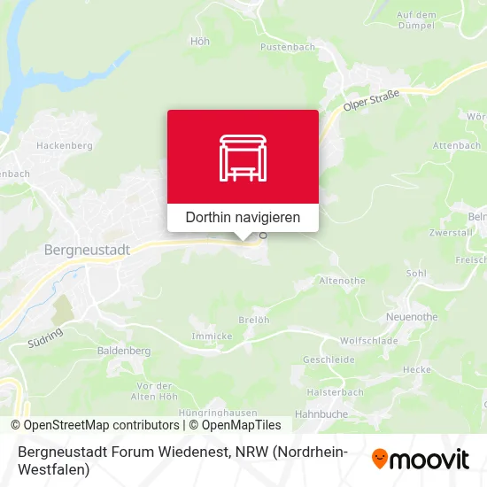 Bergneustadt Forum Wiedenest Karte
