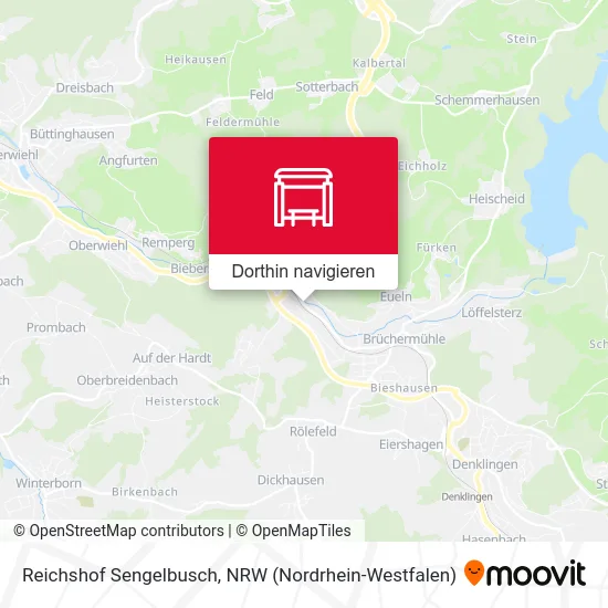 Reichshof Sengelbusch Karte
