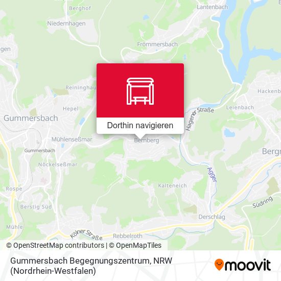 Gummersbach Begegnungszentrum Karte