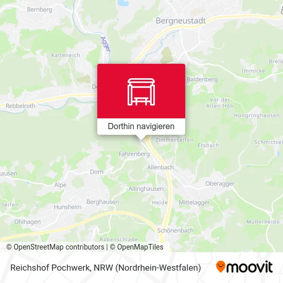 Reichshof Pochwerk Karte