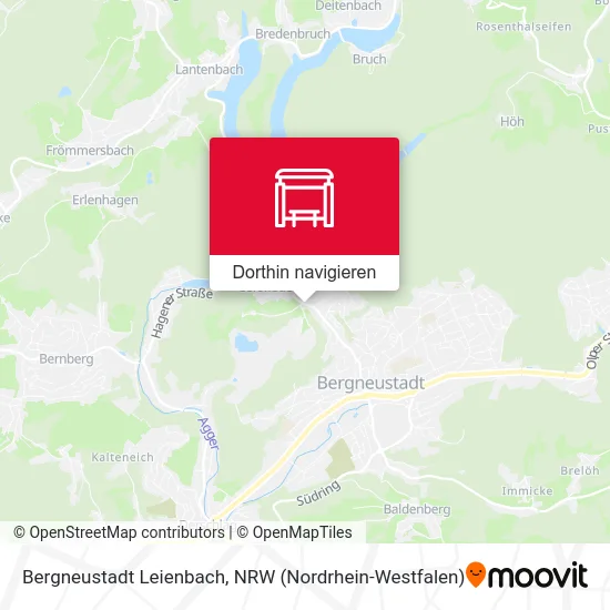 Bergneustadt Leienbach Karte