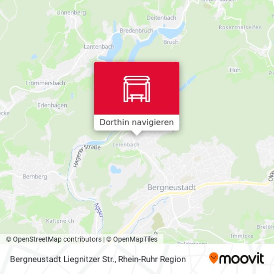 Bergneustadt Liegnitzer Str. Karte