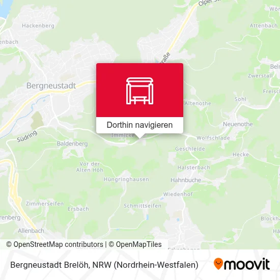 Bergneustadt Brelöh Karte