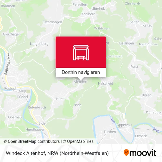 Windeck Altenhof Karte