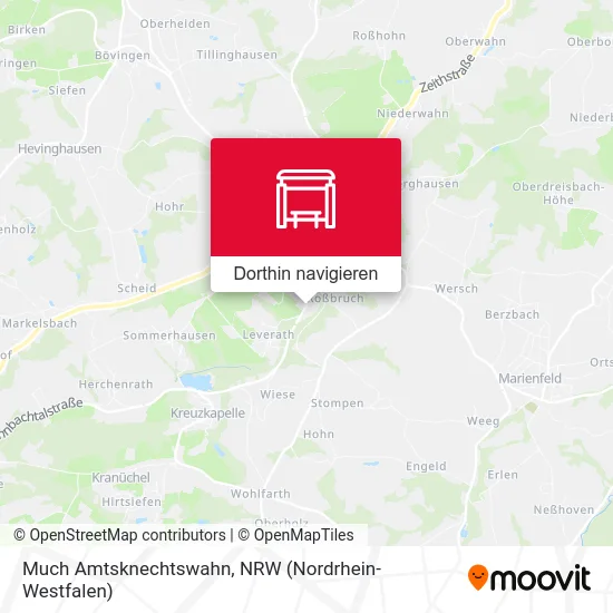 Much Amtsknechtswahn Karte