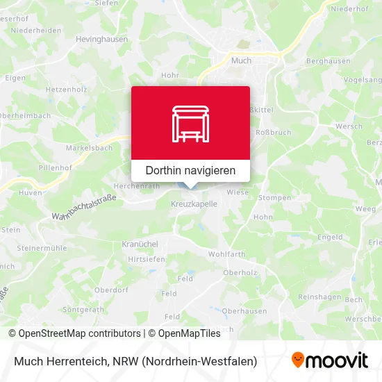 Much Herrenteich Karte