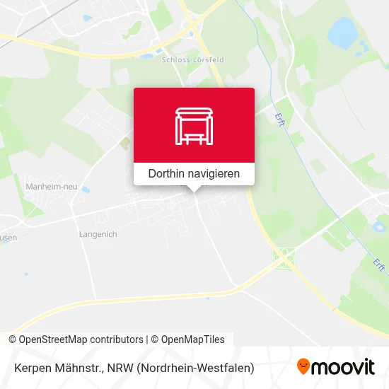 Kerpen Mähnstr. Karte