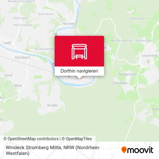 Windeck Stromberg Mitte Karte