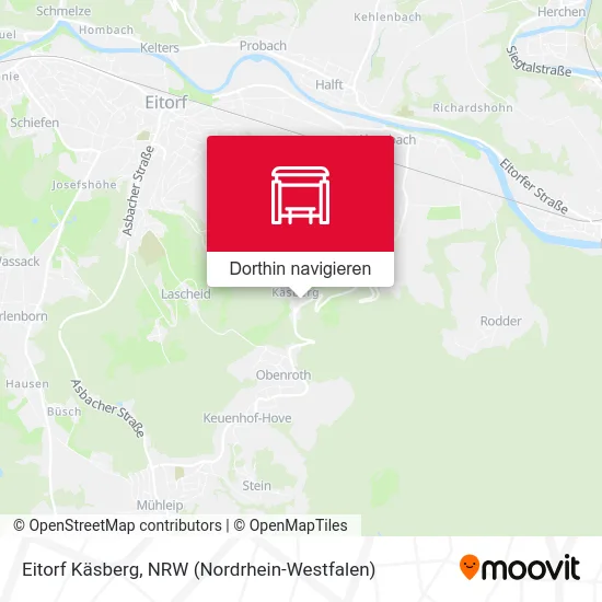 Eitorf Käsberg Karte